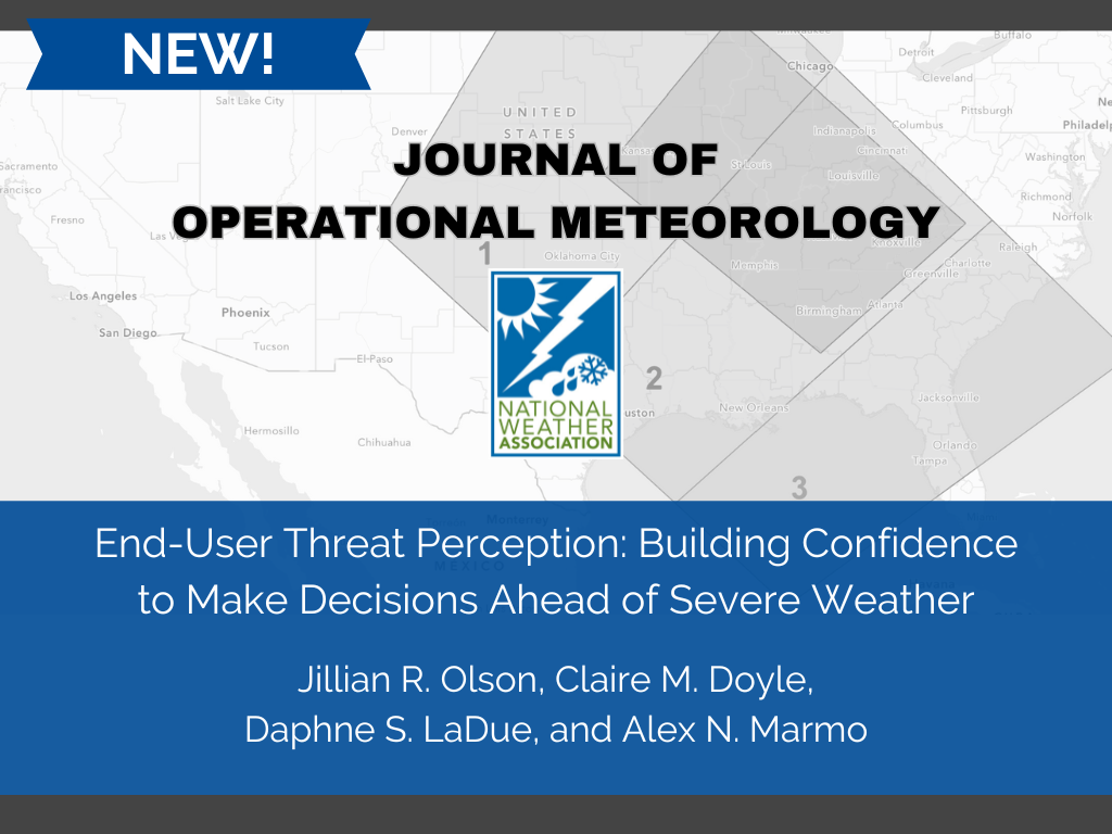 End-User Threat Perception: Building Confidence to Make Decisions Ahead of Severe Weather