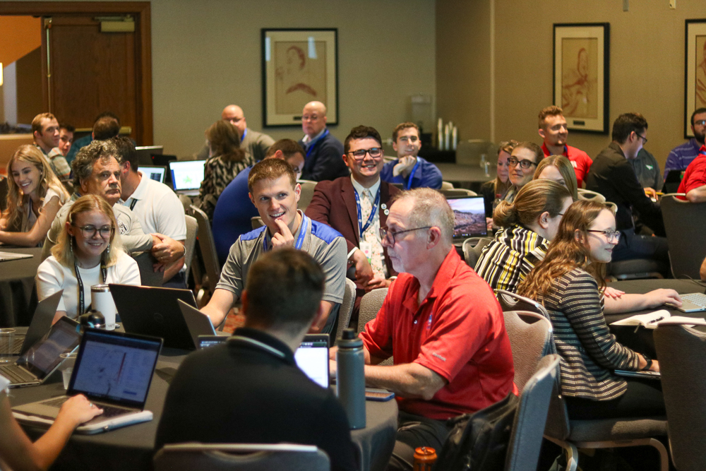 Participants enjoy a WAF sponsored event.