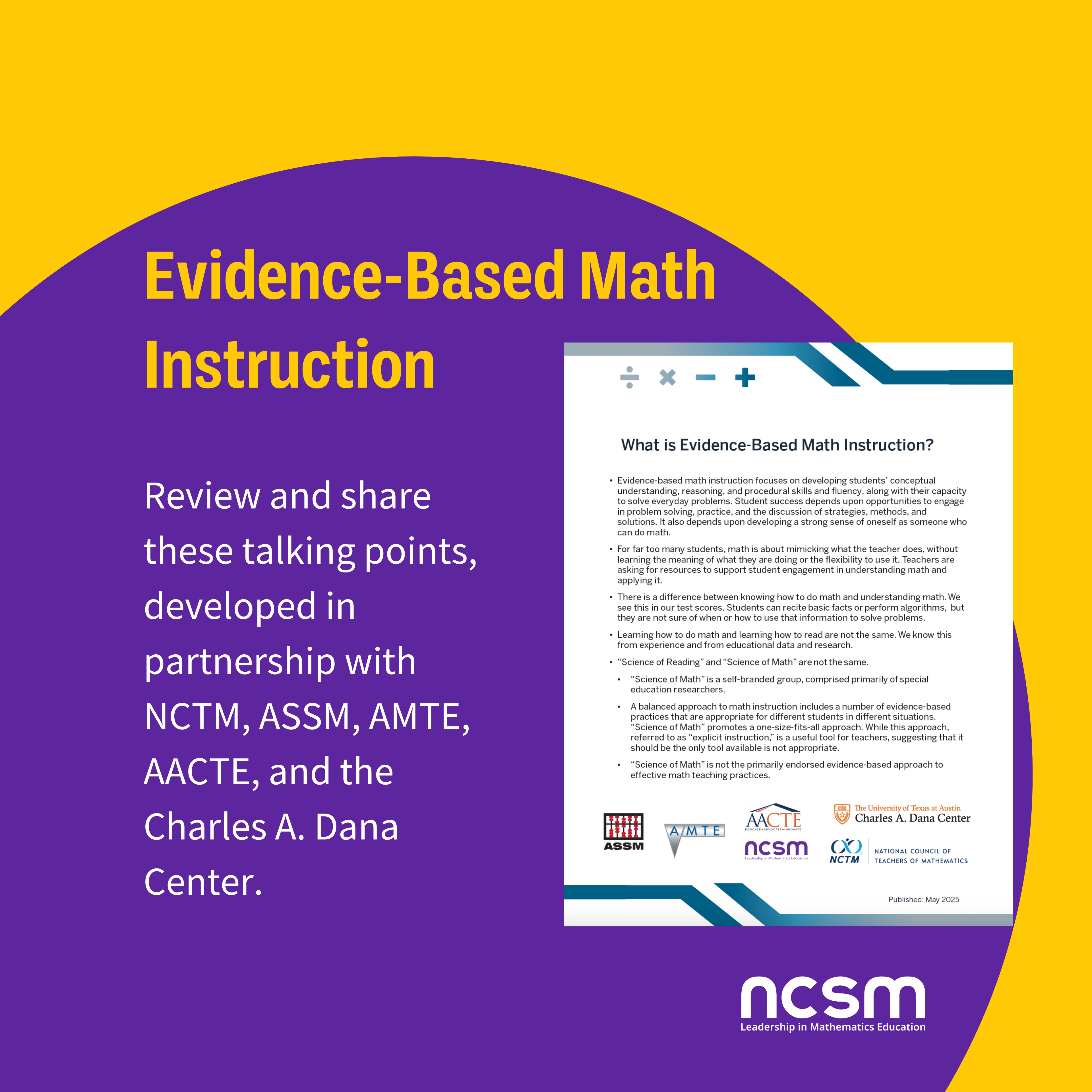 Evidence-Based Math Instruction