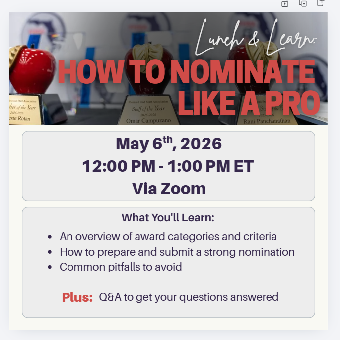 Lunch and Learn How to Nominate Like a Pro