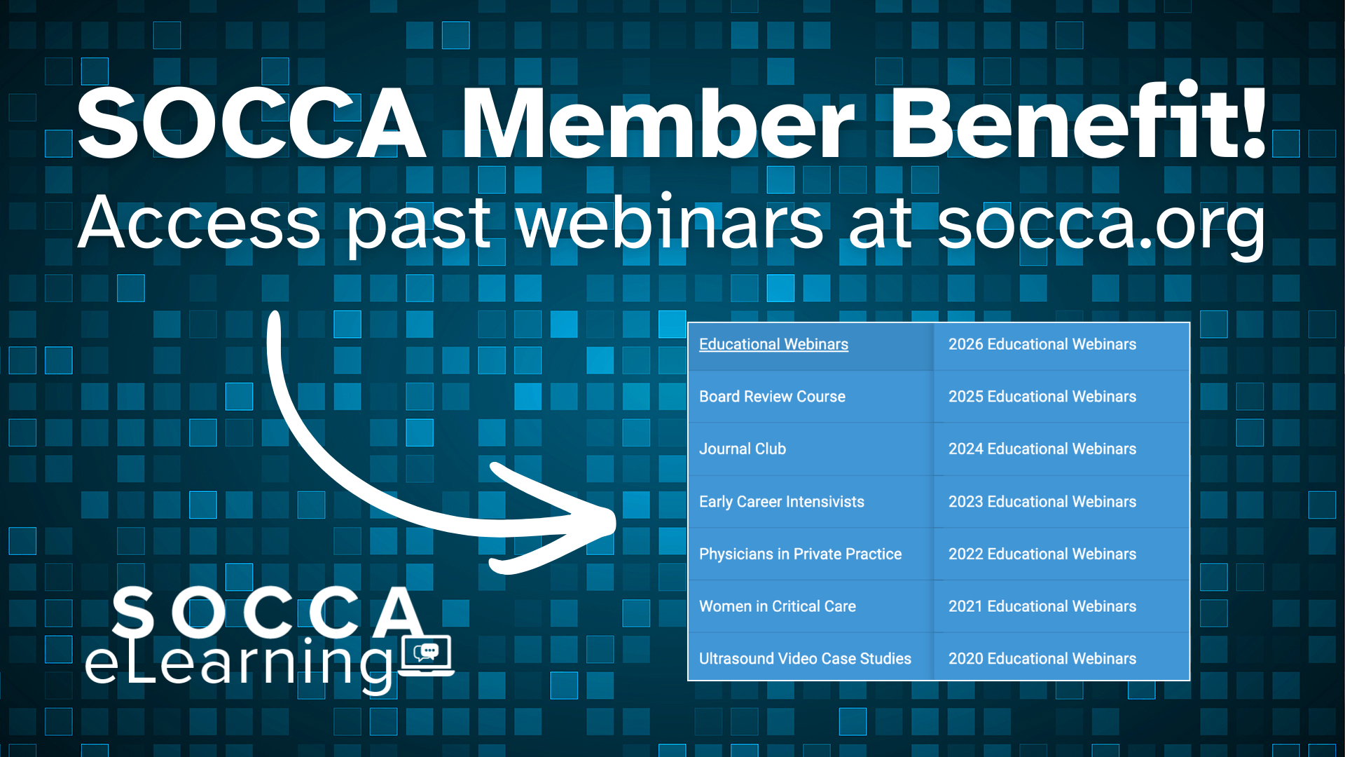 https://www.socca.org/educational-webinars